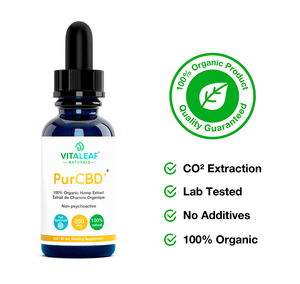Organic Full Spectrum CBD Oil - Vitaleaf Naturals – Vita Leaf Naturals